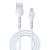 Devia kabel Kintone EC143 USB - Lightning 1,0 m 2,1A biały