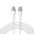 Forever kabel Flexible USB-C - USB-C 1,0 m 60W biały