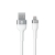 Forever kabel Flexible USB - Lightning 1,0 m 2,4A biały