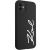 Karl Lagerfeld nakładka do iPhone 11 / XR KLHCN61SKSVGK czarna hardcase Silicone Signature