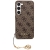 Guess nakładka do Samsung Galaxy A55 GUHCSA55GF4GBR brązowa HC PU 4G with charm