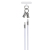 Devia kabel uniwersalna smycz 2w1 PD USB-C - USB-C 1,2 m 60W lawendowy