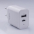 Maxlife ładowarka sieciowa PD QC MXTC-06-25AC 1x USB-C 1x USB 25W biała