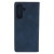 Etui Smart Suede do Samsung Galaxy A26 5G granatowe