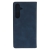 Etui Smart Suede do Samsung Galaxy S25 Plus granatowe