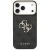 Guess Nakładka 4G PU Leather Case Big 4G And Classic Logo With Big 4G PU Nylon Strap And Metal Camera And Buttons Do iPhone 17 Pro Max Czarna