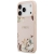 Guess Nakładka Magsafe Grained PU Case With Printed Flower Pattern Do iPhone 17 Pro Max Różowa