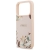Guess Nakładka Magsafe Grained PU Case With Printed Flower Pattern Do iPhone 17 Pro Max Różowa