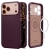 Spigen nakładka Nano Pop Mag Magsafe do iPhone 17 Pro Max Burgundy Bean