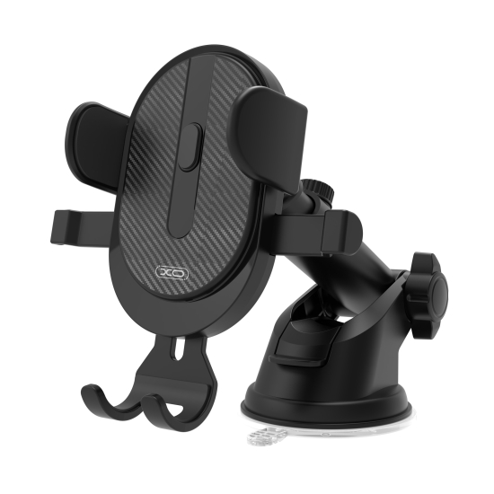 XO uchwyt samochodowy C60 czarny zestaw