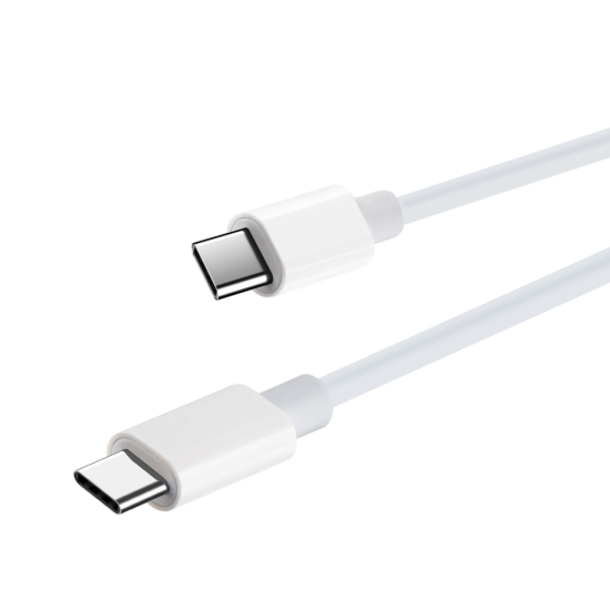 Maxlife kabel MXUC-05 USB-C - USB-C 1,0 m 100W biały
