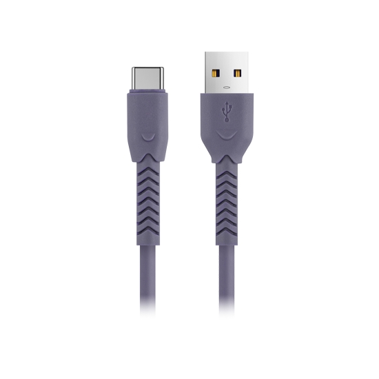 Maxlife kabel MXUC-04 USB - USB-C 1,0 m 3A fioletowy
