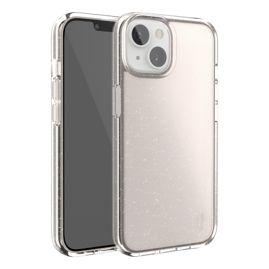 Ugly Rubber nakładka Vogue do iPhone 15 Plus 6,7" różowo-złota