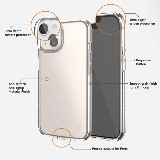 Ugly Rubber nakładka Vogue do iPhone 15 Plus 6,7