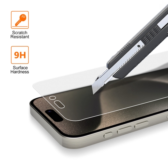 Vmax szkło hartowane 0.33mm clear glass do iPhone 15 Plus 6,7