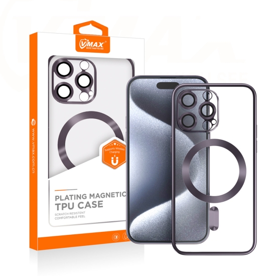 Vmax nakładka Electroplating Mag TPU do iPhone 15 Plus 6,7