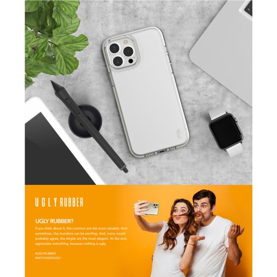 Ugly Rubber nakładka Pure do iPhone 14 Pro Max 6,7