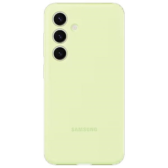 Samsung nakładka Silicone Cover do Samsung Galaxy S24 Plus limonkowa
