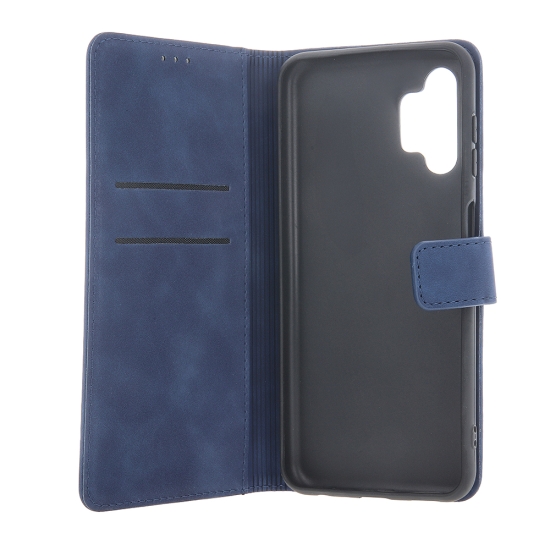Etui Smart Velvet do Samsung Galaxy A17 5G granatowe