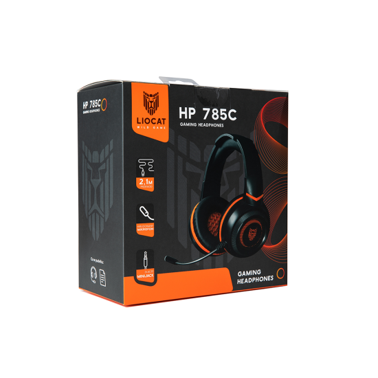 Liocat słuchawki gamingowe HP 785C czarne