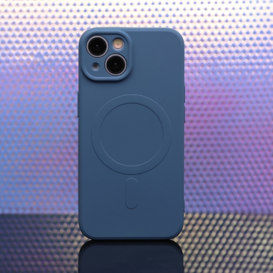 Nakładka Simple Color Mag do Samsung Galaxy A35 5G granatowa