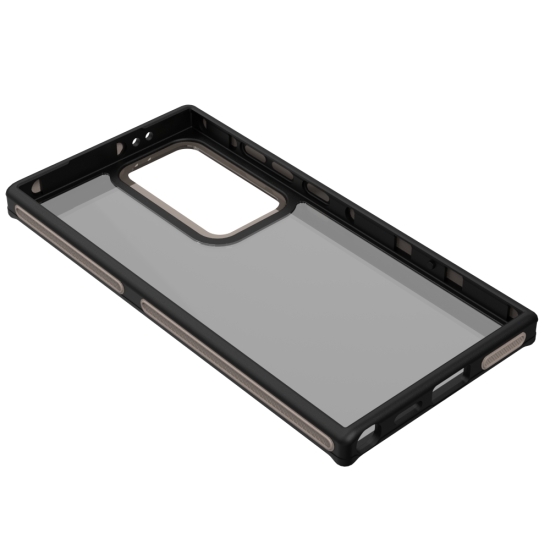 Nakładka Crystal Black do Samsung Galaxy S24 Ultra szara