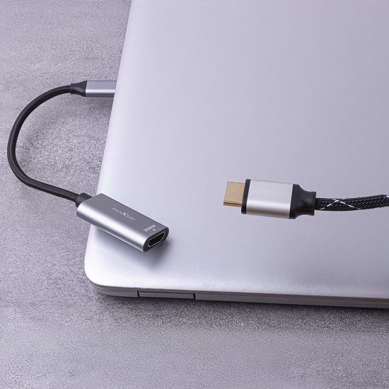 Maxlife adapter MXHC-01 HDMI - USB-C 4K 60HZ czarny