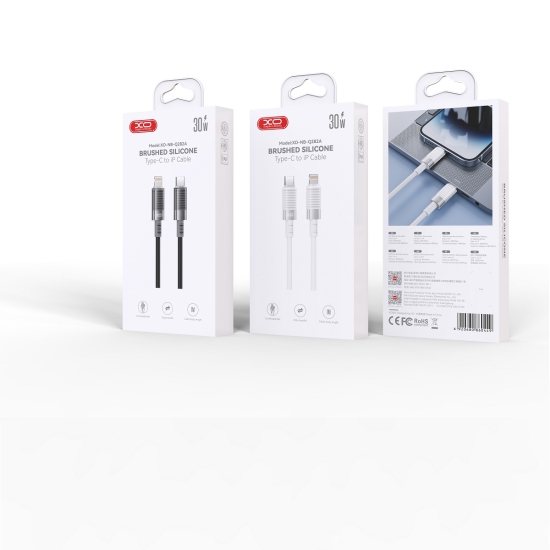 XO kabel NB-Q282A PD USB-C - Lightning 1,0m 27W biały