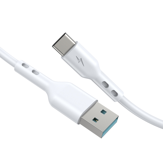 BWOO kabel USB - USB-C 2m 3A biały