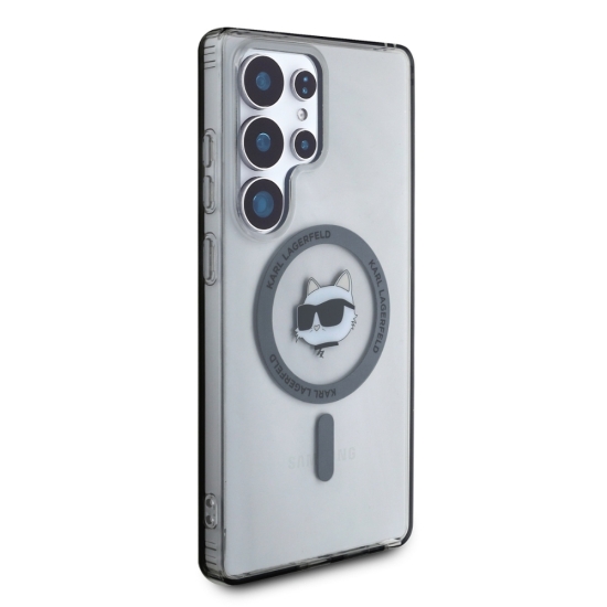 Karl Lagerfeld nakładka HC Magnetic IML Metal Choupette Head do Samsung Galaxy S25 Ultra czarna