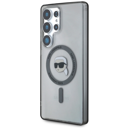 Karl Lagerfeld nakładka HC Magnetic IML Metal K. Head do Samsung Galaxy S25 Ultra czarna