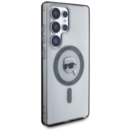 Karl Lagerfeld nakładka HC Magnetic IML Metal K. Head do Samsung Galaxy S25 Ultra czarna