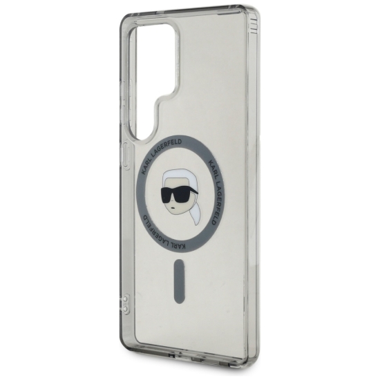 Karl Lagerfeld nakładka HC Magnetic IML Metal K. Head do Samsung Galaxy S25 Ultra czarna