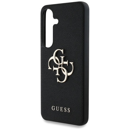 Guess nakładka HC PU Grained Big 4G and Classic Logo do Samsung Galaxy S25 Plus czarna