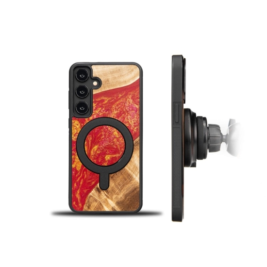 Bewood nakładka Unique do Samsung Galaxy S24 Plus Neons Paris z MagSafe