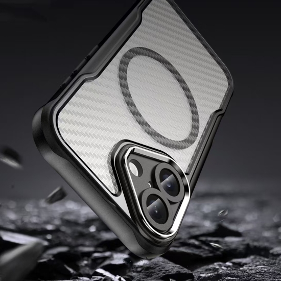 Nakładka Defender Carbon Mag do iPhone 16 Plus 6,7