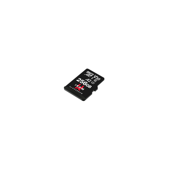 GoodRam karta pamięci IRDM 256GB microSD UHS-I U3 V30 z adapterem
