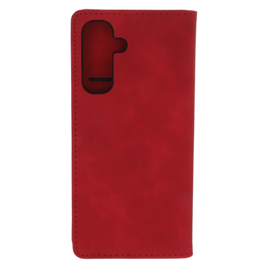Etui Smart Suede do Samsung Galaxy A26 5G czerwone