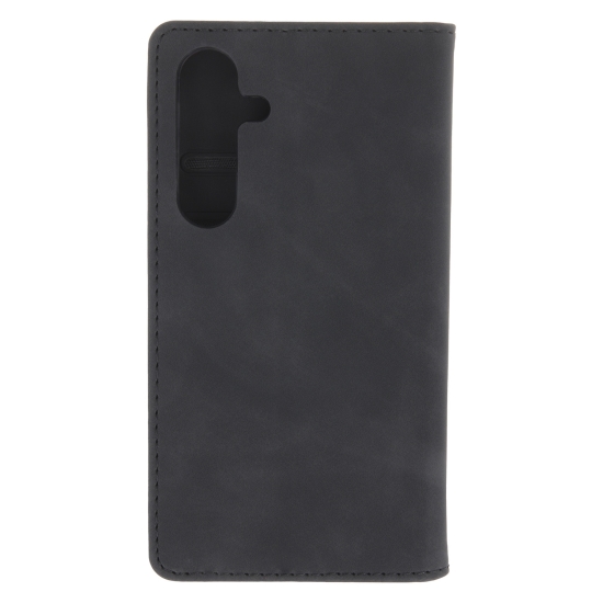 Etui Smart Suede do Samsung Galaxy S25 czarne