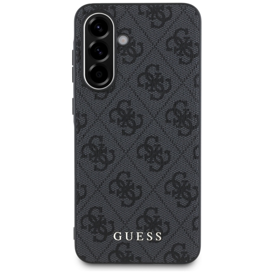 Guess Nakładka HC PU 4G Classic do Samsung Galaxy A56 Czarna