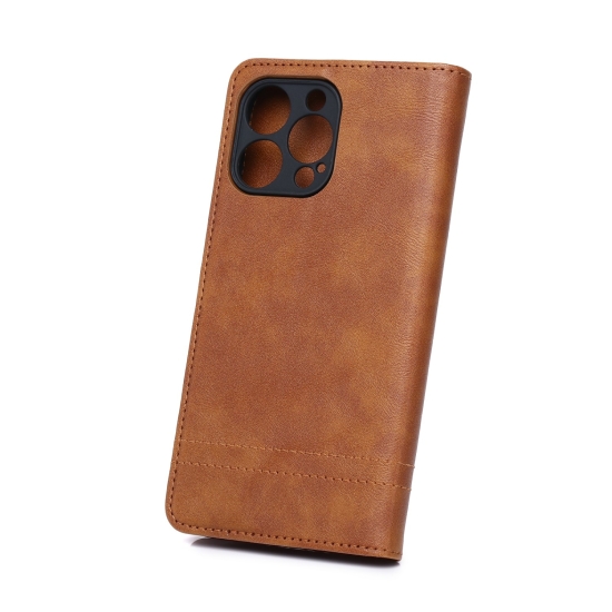 Etui Smart Seam do Samsung Galaxy A35 5G brązowe