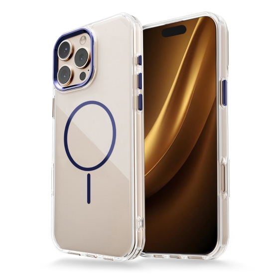 Nakładka Clear Thin Mag do iPhone 13 6,1" niebieska