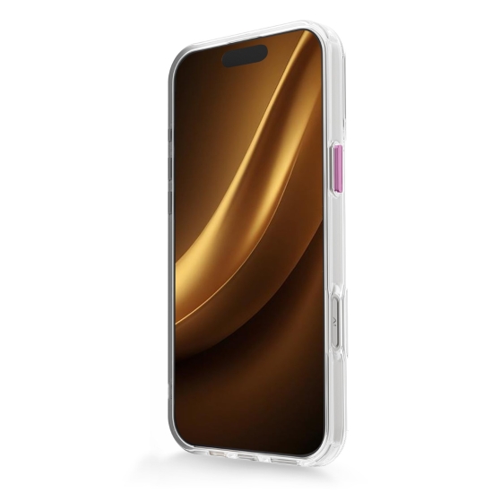 Nakładka Clear Thin Mag do iPhone 16e różowa