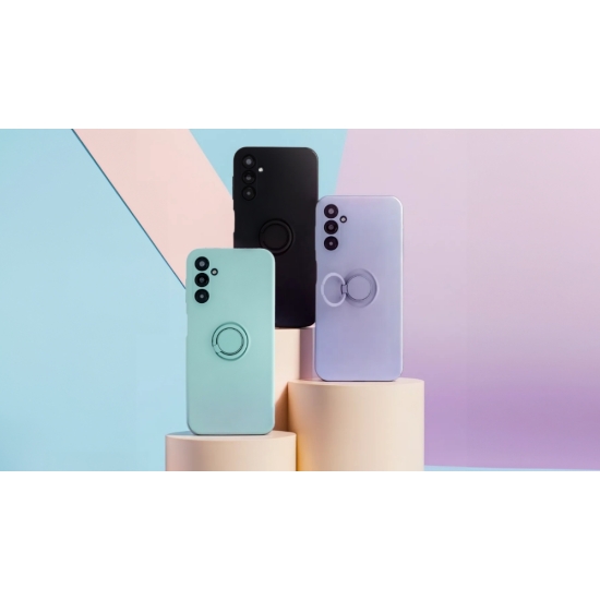 Nakładka Finger Ring do Samsung Galaxy S23 Plus jasnozielona