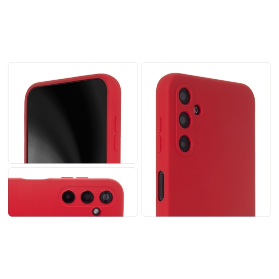 Nakładka Silicon Soft do Samsung Galaxy S24 Plus czerwona