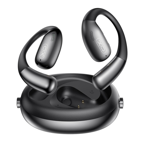 XO słuchawki Bluetooth G36 OWS czarne tłumacz AI