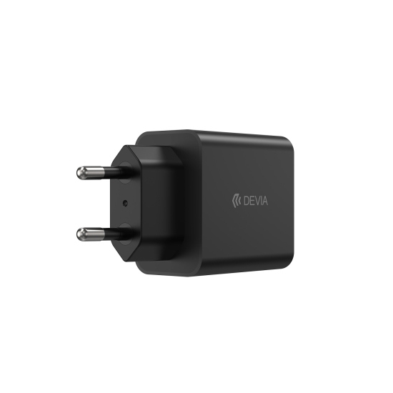 Devia ładowarka sieciowa Rocket PD 45W 1x USB-C biała + kabel USB-C - USB-C