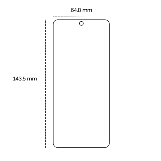Szkło hartowane 2,5D do Google Pixel 8
