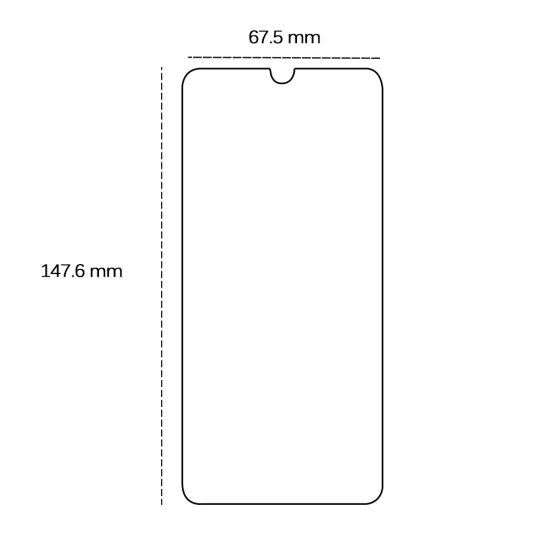 Szkło hartowane 2,5D do Huawei P Smart 2019 / P Smart Plus 2019 / P Smart 2020 / Honor 10 Lite