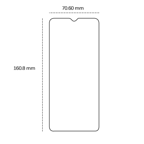 Szkło hartowane 2,5D do Samsung Galaxy A23 4G / A23 5G / M23 5G